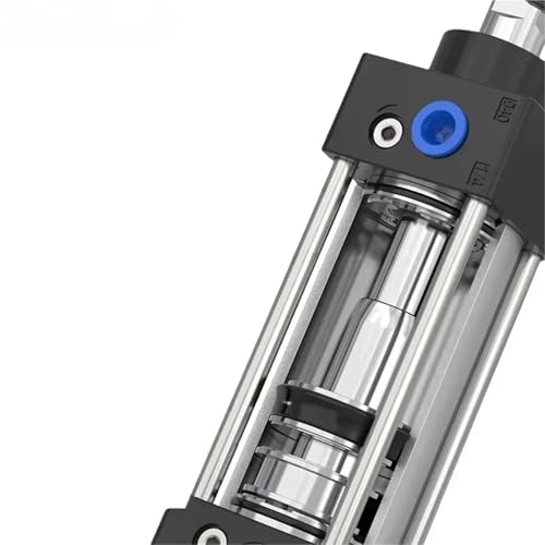 Vérin pneumatique SC double effet avec course de 125mm pour guidage précis - 3