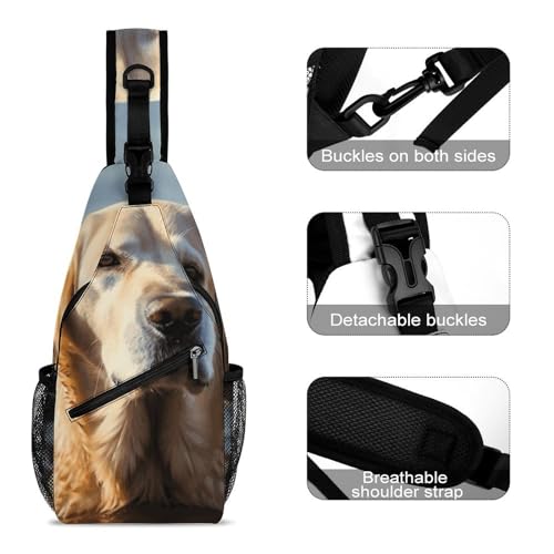 Bolsa cruzada deportiva para hombro 38x20 cm miniatura 3