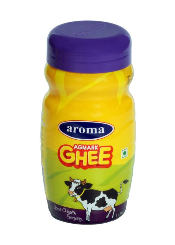 Aroma Ghee 1Litre(Pack of 1)|Aroma in every drop|Rich Taste & Aroma|Natural Ghee Perfect For Traditional Recipes-image-15