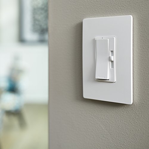 Image of Legrand radiant Screwless Wall Plates for Decorator Rocker Outlets, 1-Gang, White, RWP26WCC10 (Pack of 2)
