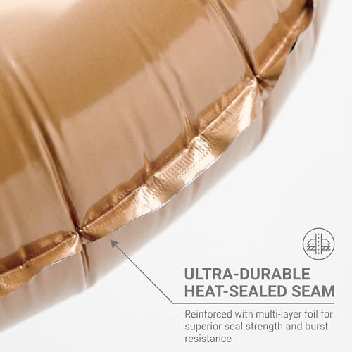 Image of Atpata Funky #2 Elegant Caramel Colour JUMBO 40 INCH Number Balloons Set | 0 to 9 Digit Shapes | Decorative Balloons for Milestones & Celebrations