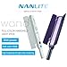 NANLITE Wand RGBW LED Light Stick 2700–7500K Bi-Color, App & Onboard Control, Lightweight Handheld Video Lighting for Content Creators, Vloggers, Photographers & Filmmakers (Midnight Blue)