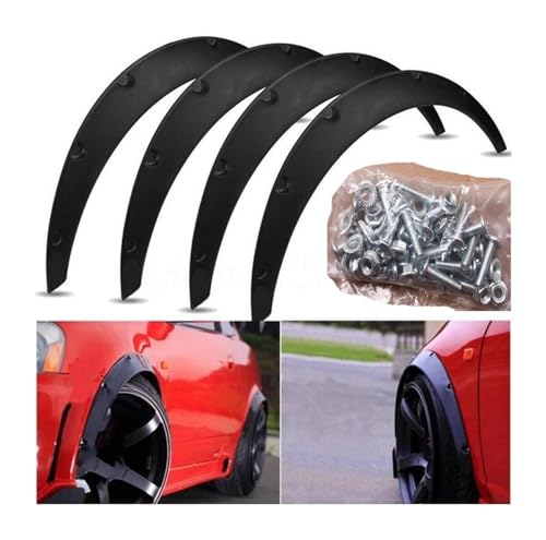 Guardabarros coche universales de 80 mm para ensanchar pasos de rueda 2
