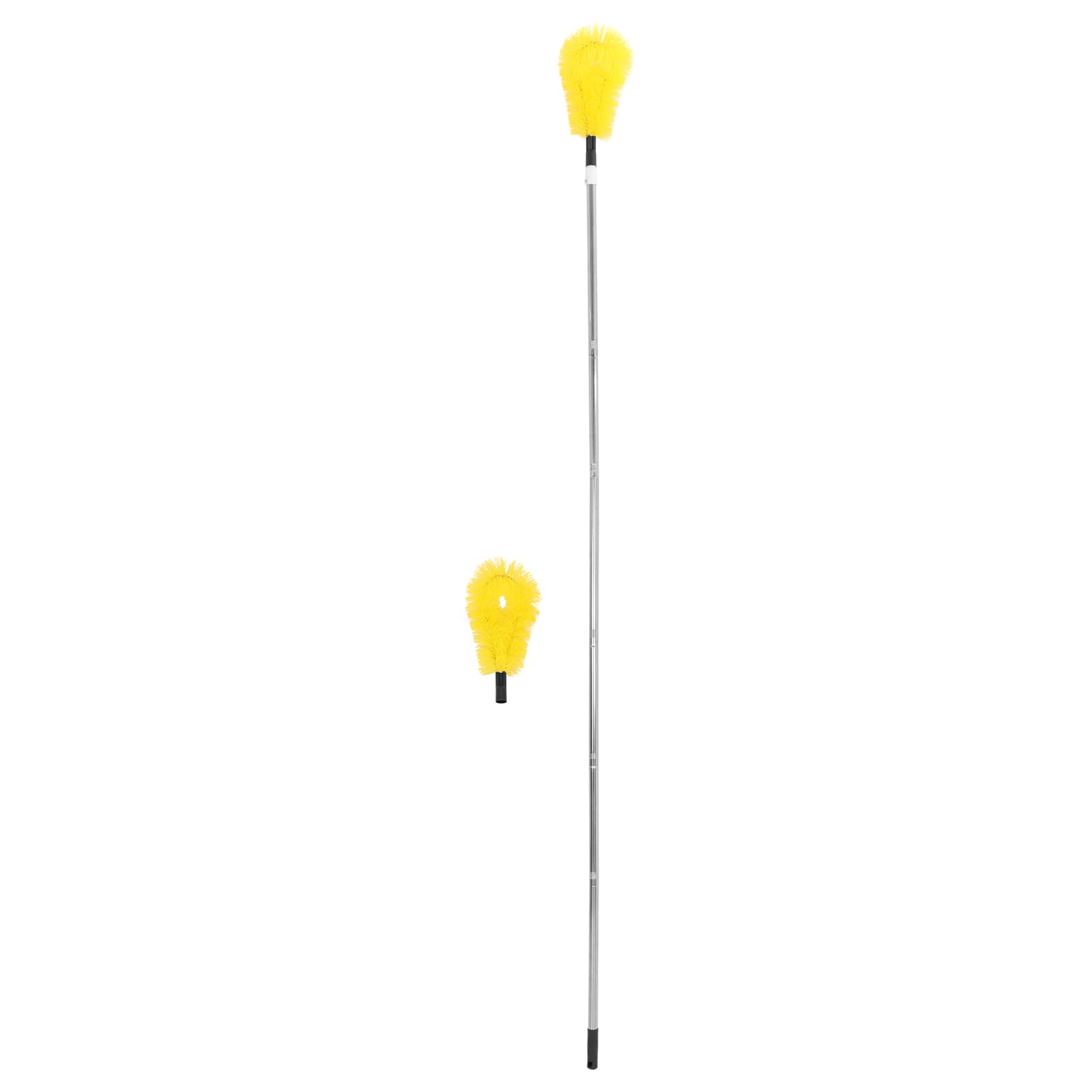 Brosse de nettoyage de gouttières pour vider les toits obstrués en toute sécurité