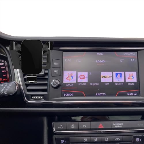 LSXEL Support de téléphone Portable de Voiture Compatible avec Seat Leon mk3 Cupra 5F / Leon FR 2013 2014 2015 2016 2017 2018 2019 (for Seat Leon mk3 Cupra 5F / Leon...