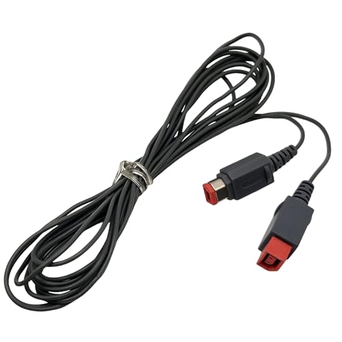 Sensor Bar Extension Cable Lead for Nintendo Wii and Wii U Console 3 Meter Cord Extend Reach