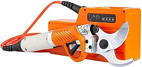 Tijeras de podar eléctricas Profesionales Tijeras de podar eléctricas de 450 W para árboles frutales Tijeras de jardín Tijeras de podar eléctricas de 36 V Huerto (Size : 30mm) (A 30mm)
