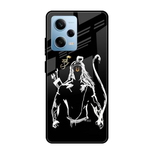 Image of SmashItUp Ram | God Designer Printed TPU Metal Case Mobile Back Cover for Redmi Note 12 Pro 5G