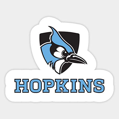 John Hopkins University Sticker - Sticker Graphic - Waterproof - Fade Resistant Die Cut