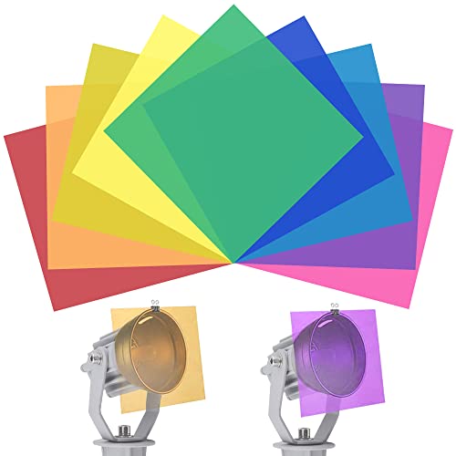Paquete de 9 filtros de gel de iluminación Cover