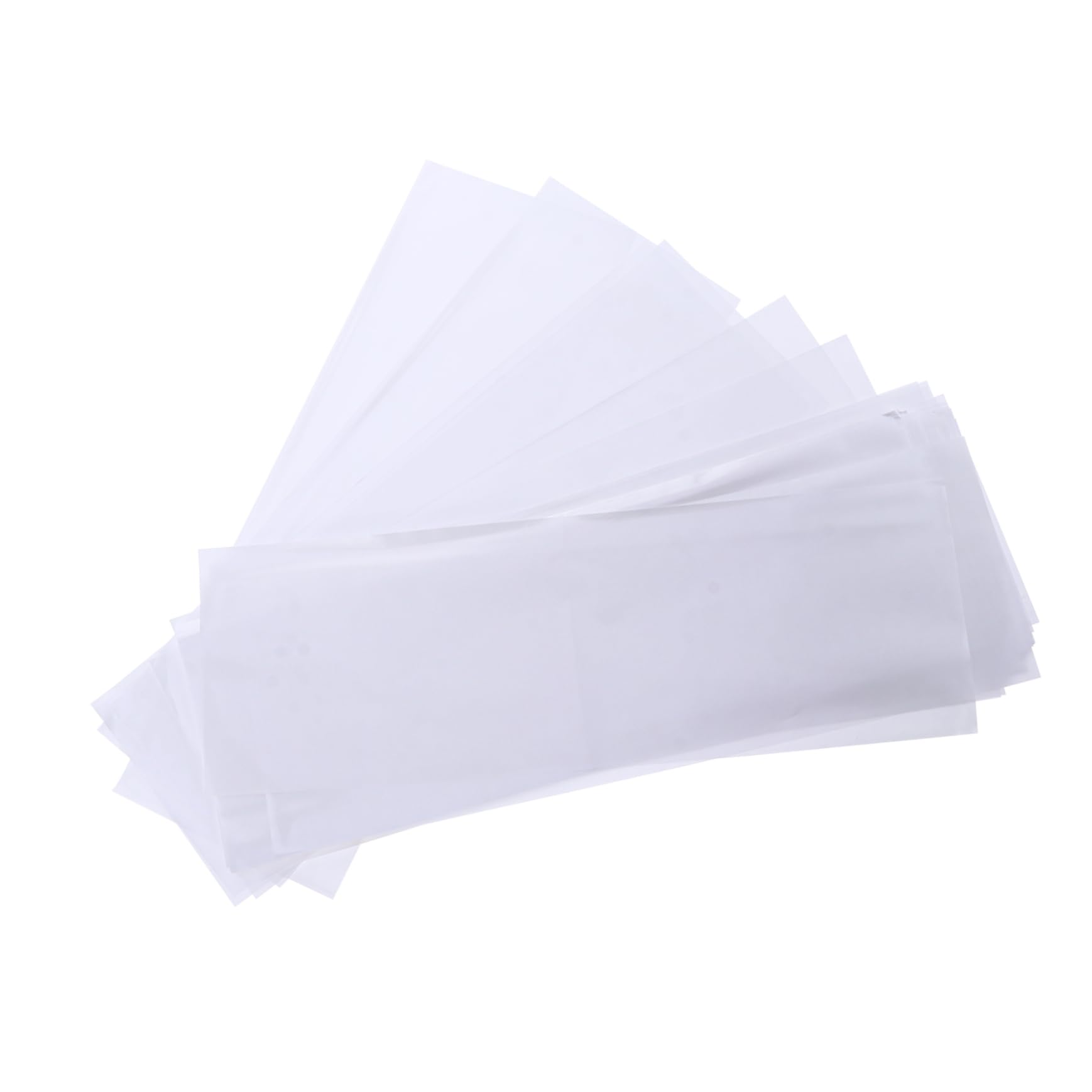 Healeved Styling Strips for Hair Dye 200 Sheets of Salon Hair Coloring Paper Foam Wraps for Precise Dyeing