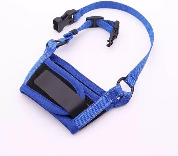 New 2025 Dog Muzzle for Small Dogs, Soft Material with Reflective & Adjustable Strap, Breathable Mouth Guard for Biting Chewing Grooming, Allow