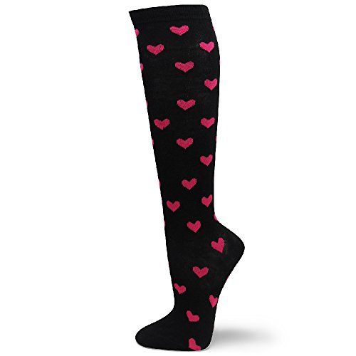 Image of SocksKnee Women Multi-Pack Colorful Variety Design Assorted Activewear Knee-High Stocking Socks, 9-11