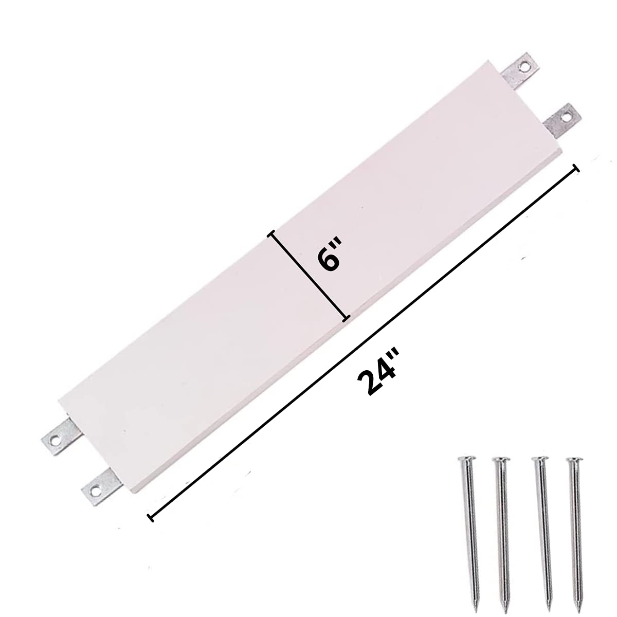 Markwort Nail Down Pitching Rubber, Adult Size