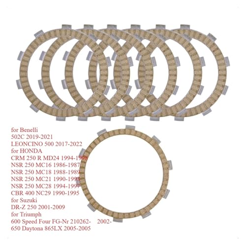 Disque d'embrayage compatible NSR 250 MC21 MC28 et Benelli 502C - 2