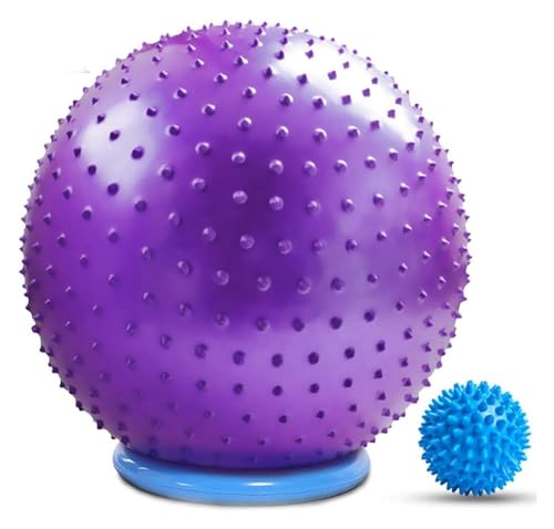 NXSLONE Pelota de Pilates,Pelota de Yoga, Pelota de Fitness Gruesa a Prueba de explosiones, Pelota de Yoga, Pelota Suiza ecológica e insípida, Pelota de Gimnasia(65cm)