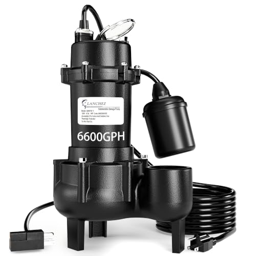 LANCHEZ 1HP Sewage Pump
