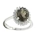 Imagen de Anillo de cuarzo natural de 55 quilates para mujer