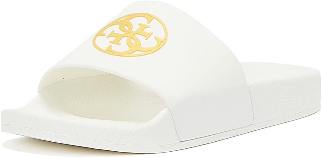 GUESS 4G ロゴ ビーチ スリッパ レディース スリッパ