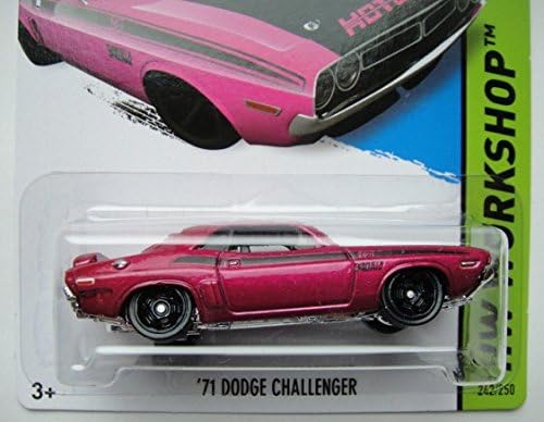 Amazon.com: Hot Wheels '71 Dodge Challenger, HW Workshop 242/250