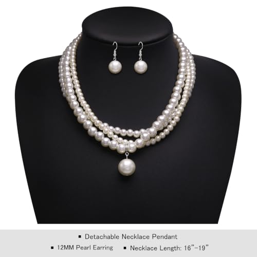 Pearl Necklaces and Earrings Set DROPS TO (MORE OPTIONS AVAILABLE) - image 5