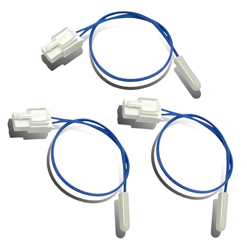 Image of 6500JB2002X Refrigerator Temperature Sensor Kit for LG Refrigerator Temperature Sensor Bundle - Fits Models 6500JB2002X, AP5594347, PS3636270, 2651043, AH3636270, EA363627，3-Pack