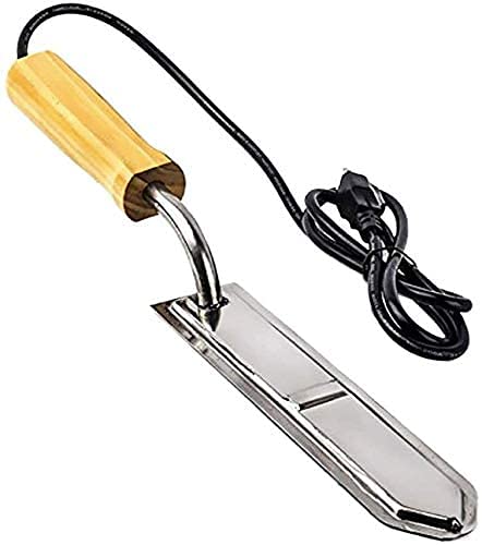 Elektrisches Heißmesser Zum Entdeckeln Von Honig – Edelstahl, 44,5 Cm, 220 W, Mit Holzgriff Für Imker