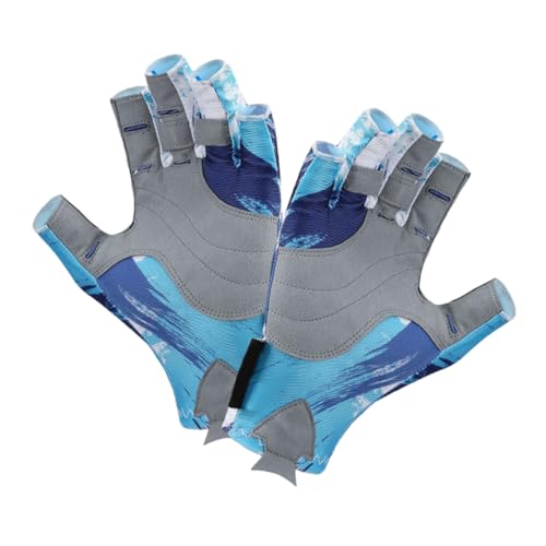 Happyyami Portable Fingerless Cycling Gloves for Men and Women Lightweight Breathable Sports Accessory for Outdoor Activities Camping and Mountain Biking Slip Design