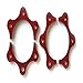 BLOX RACING BXDL-00101 S2000 Half Shaft Spacers, Red
