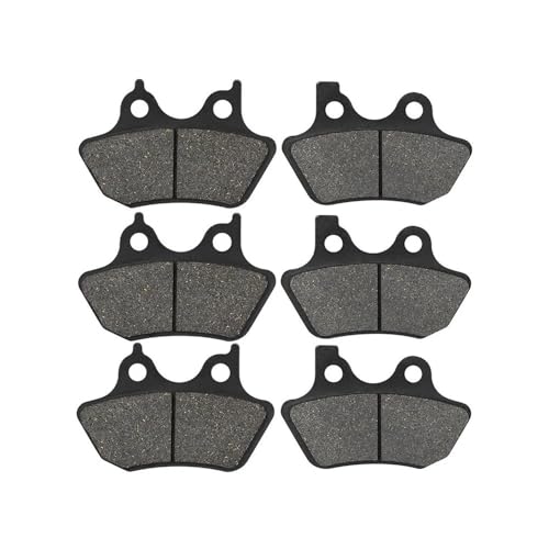 Disques de frein avant arrière moto FXDX FXDL FXDWG, plaquettes de remplacement 3 paires