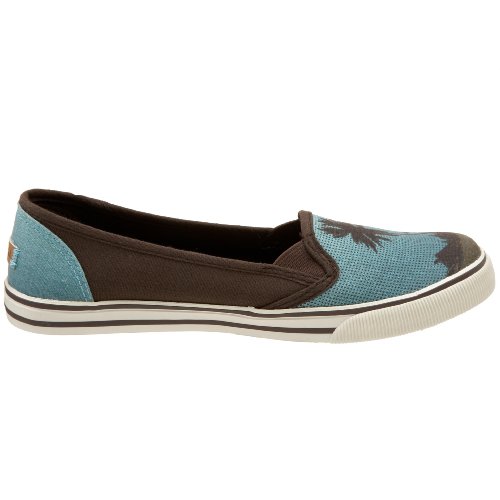 Image of O'Neill Women's Doheny Canvas Low Profile Vulcanized Twin Gore Slip On