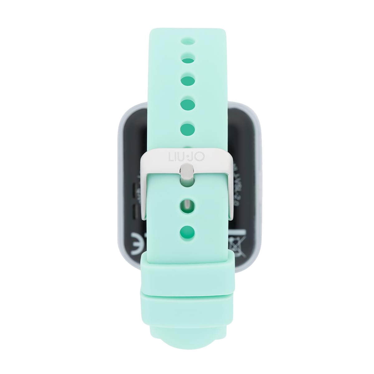 Liu Jo - Smartwatch da donna in Gomma - Mini Slim SWLJ164 - Display da 1.65" Amoled - Compatibilità con iOS e Android - Funzione Fitness - Chiamata vocale tramite dispositivo - Impermeabile IP67