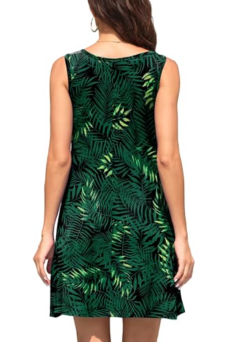 Image of WEACZZY Women Summer Casual Swing T Shirt Dresses Beach Cover up Loose Dress