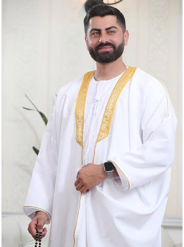 Men's Abaya (Bisht) Long Sleeves | Amazing Men's Islamic Arabian Cloak