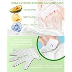Moisturizing Hand Mask with Shea Butter and Goat Milk, Hydrating Hand Masks for Dry Cracked Hands, Dry Skin Moisturizer for Soft and Smooth Touch Hands - Men Women - 5 Pairs - Image 4