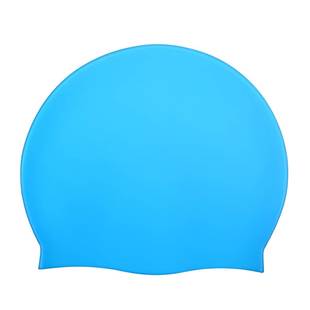 T Cart Silicone Swimming Caps for Men’s & Women’s - Durable, Waterproof, and Comfortable Sports Head Cap Ideal for of All Age Kids & Adult (Sky Blue) (B0CVJ8FRB4) Amazon Price History, Amazon Price Tracker