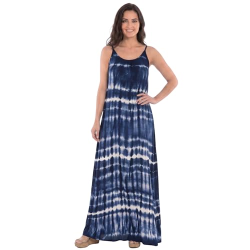 Image of Riviera Sun Spaghetti Strap Dress