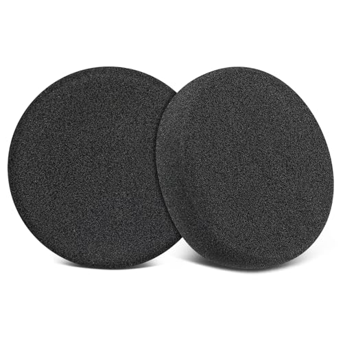 Image of SOULWIT 6 Pcs Replacement Earpads for Koss Porta Pro, KSC11, KSC17, KSC75 Headphones, Soft and Durable Sponge Ear Pads Cushions with High-Density Foam - Black