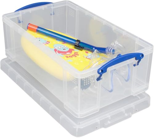Really Useful Box 3 x 12 litrów dla formatu A-4 - 465 x 270 x 150 mm - przezroczysty