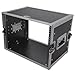 ProX X-8UE 8U Deluxe Effects Rack Case 14 In Deep Rail to Rail