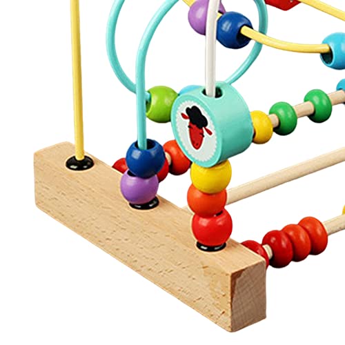 Esquirla Miçangas Montanha-russa Círculo Miçangas Coloridas para