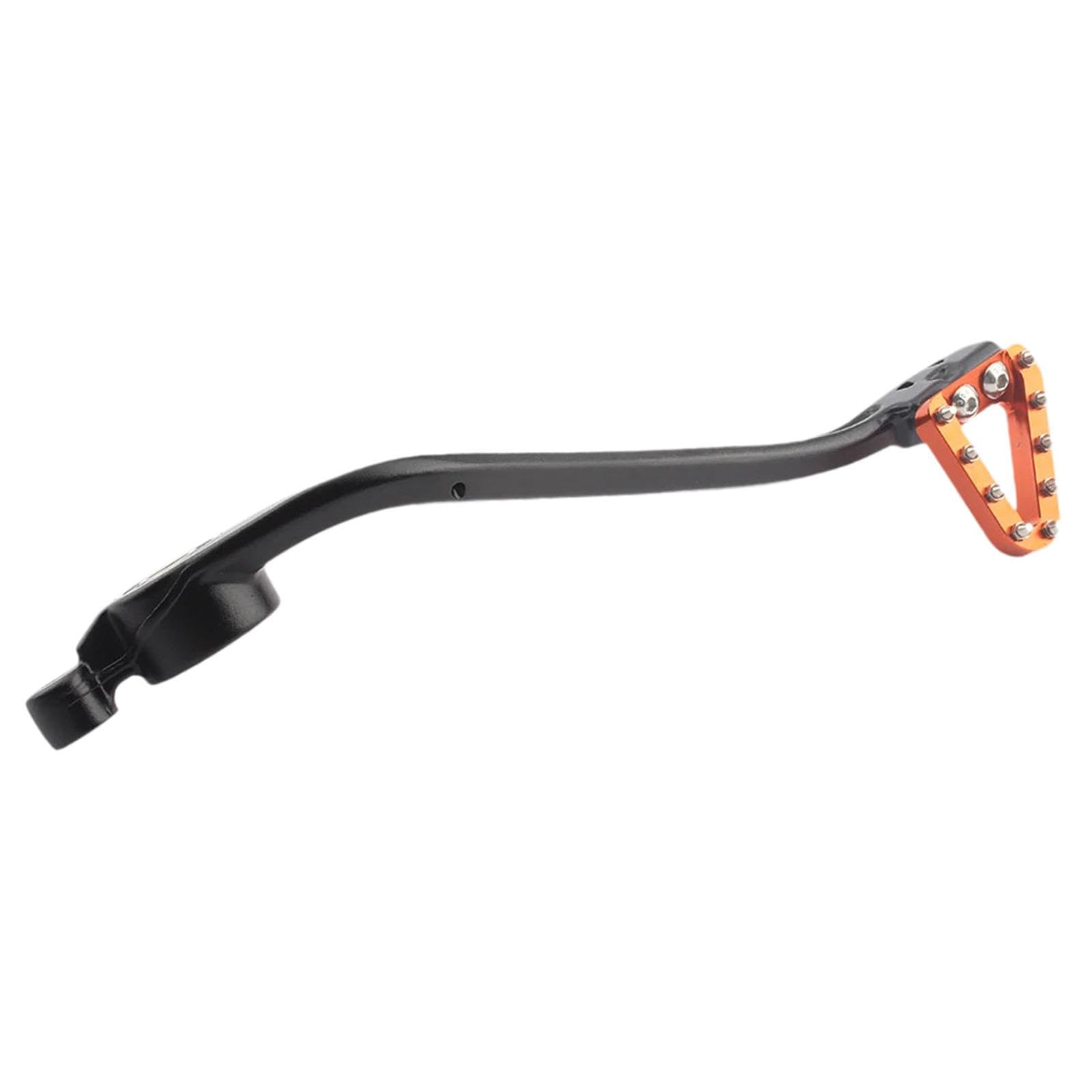 Pedal de freno trasero para motocicleta, palanca de pie, accesorio fácil de instalar, aleación de aluminio profesional, repuesto para Exc Xcw, Naranja