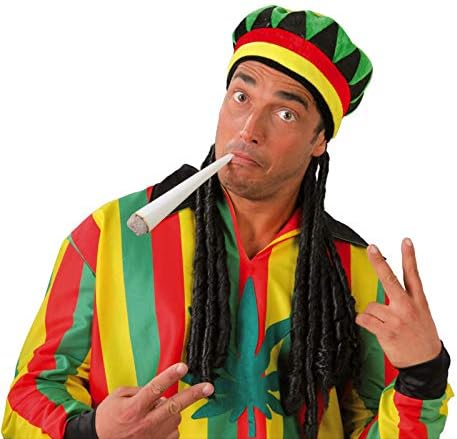 Fiestas Guirca Tam Cappello giamaicano con Rasta : Amazon.it: Abbigliamento