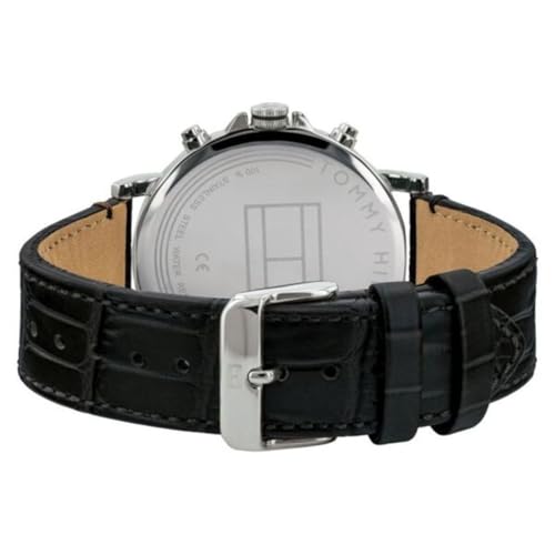 Image of Tommy Hilfiger Autumn-Winter 20 Analog Black Dial Men's Watch-TH1710381W