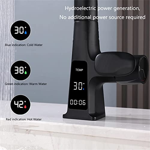 Robinet d'évier extractible et ascenseur avec affichage LED - 5