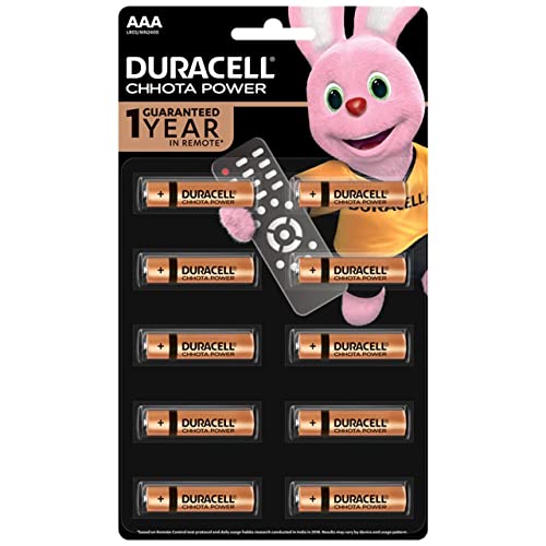 Image of Duracell Alkaline AAA Batteries, pack of 10