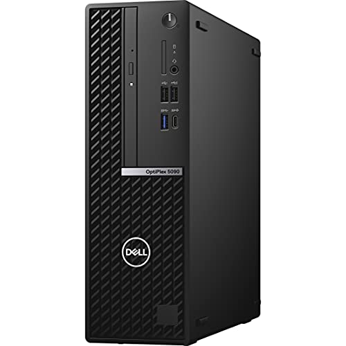 Image of Dell OptiPlex 5000 5090 Desktop Computer - Intel Core i7 10th Gen i7-10700 Octa-core (8 Core) 2.90 GHz - 8 GB RAM DDR4 SDRAM - 256 GB M.2 PCI Express NVMe 3.0 x4 SSD - Small Form Factor - Black