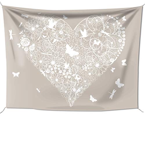 D&D Living huwelijkslaken (Parent) 240 x 180 cm Motief 4: Liefdessprookje