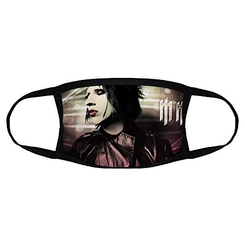 Mjong Balaclava Scarf Cap Beanie Headband Children Masks Marilyn Manson 1 Face Mask Bandana for Kids
