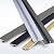 Doorway Uneven Floor Transition Strip, T-Moulding Floor Transition Strip,Aluminum to Laminate Floor Edge Trim Strips for Home Entryway/Walking Uneven Floors Doors,Bronze-,Bronze-90cm/35in